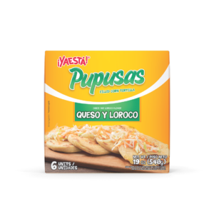 PUPUSAS YAESTA QUESO LOROCO 540 GRAMOS