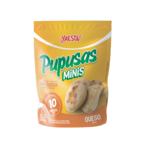 MINIPUPUSAS YAESTA QUESO 10 UNIDADES