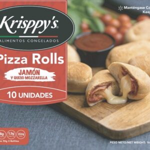 PIZZA ROLLS JAMON Y QUESO